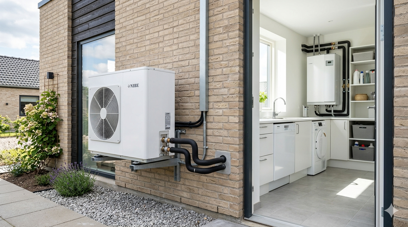 Installation pompe à chaleur air-eau par installateur RGE